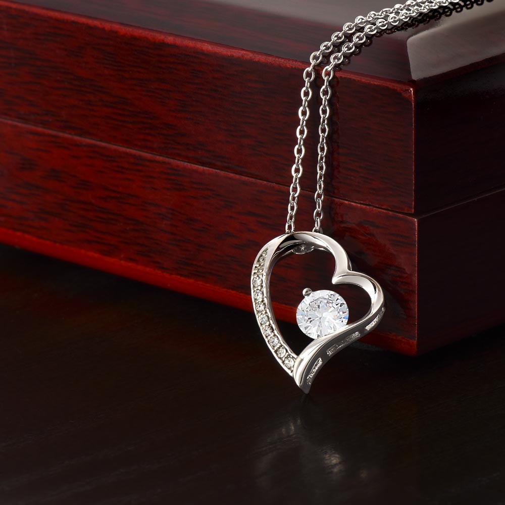 "GOD LOVES YOU MORE" Eternity Necklace - Daughter