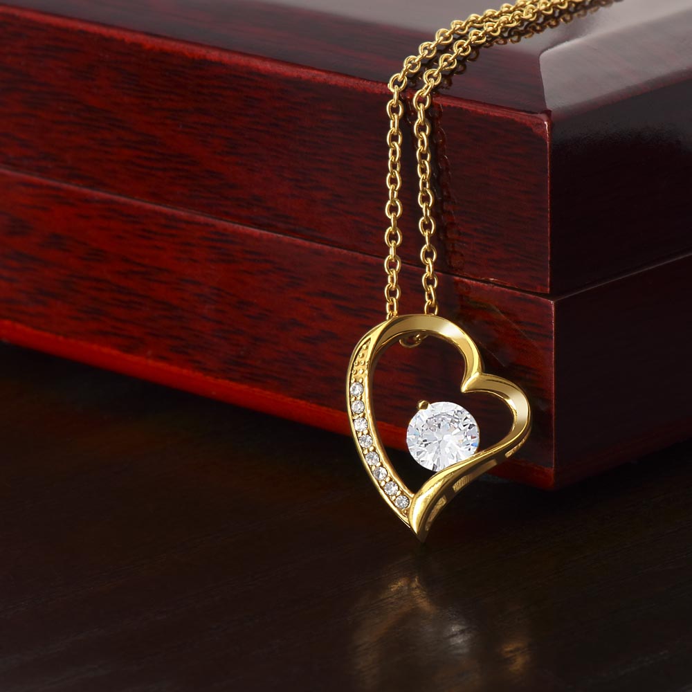 "GOD LOVES YOU MORE" Eternity Necklace - Daughter