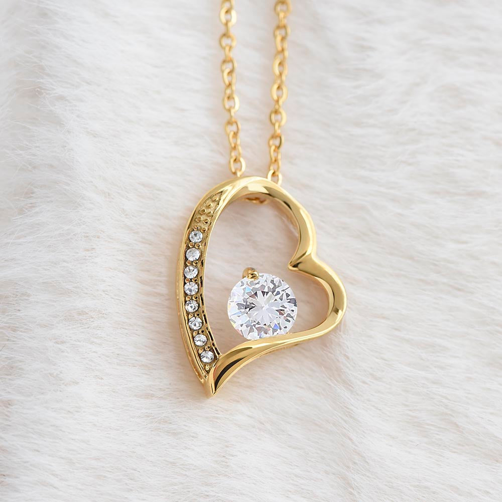 "GOD LOVES YOU MORE" Eternity Necklace - Wife