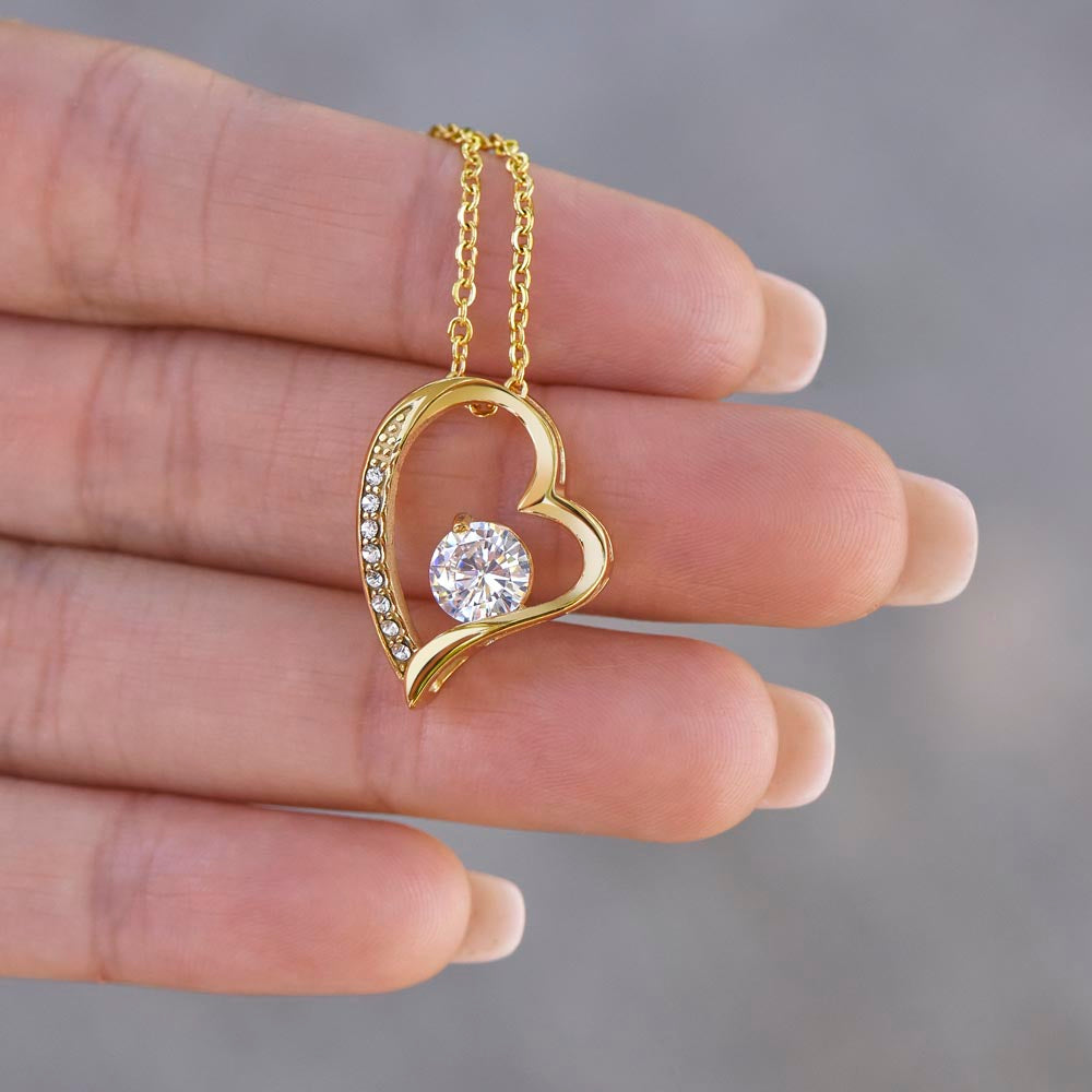 "GOD LOVES YOU MORE" Eternity Necklace - Daughter
