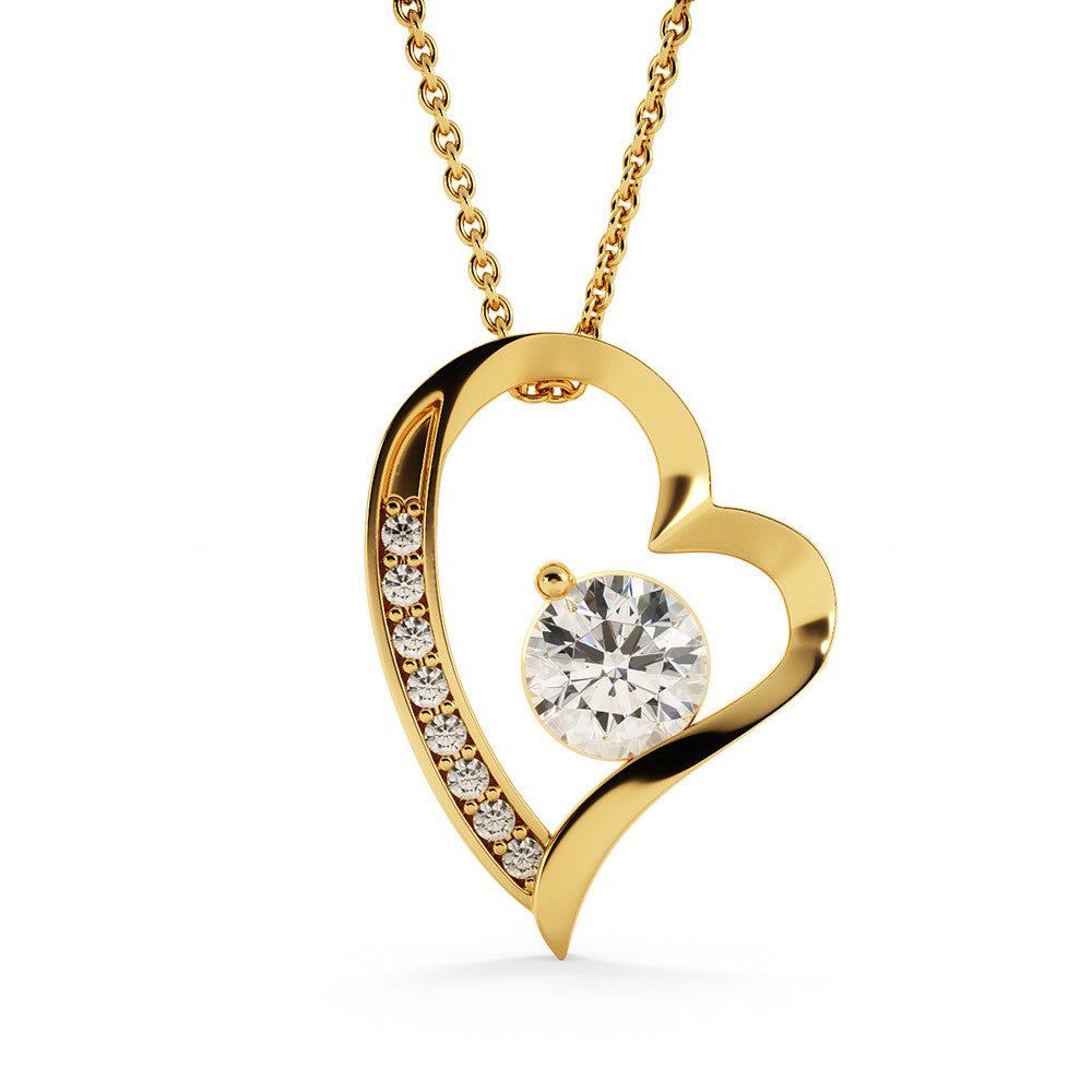 "GOD LOVES YOU MORE" Eternity Necklace - Daughter