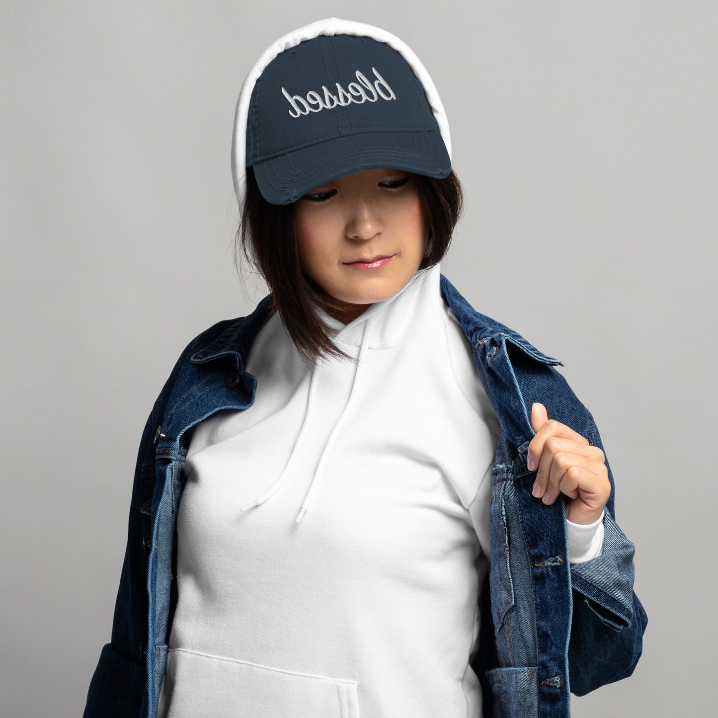 Blessed Reflection Distress Hat