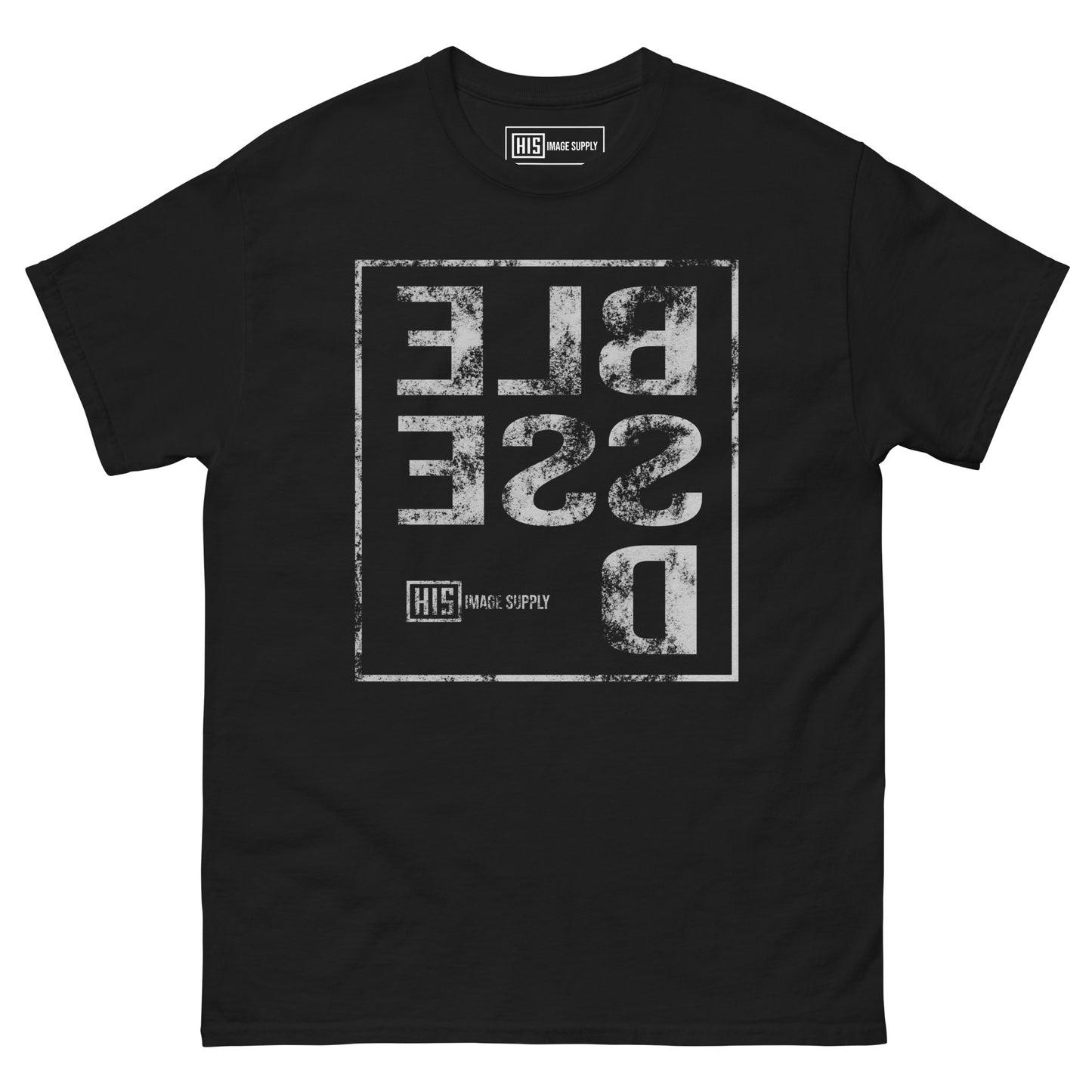 BOXED Reflection Tee- Blessed