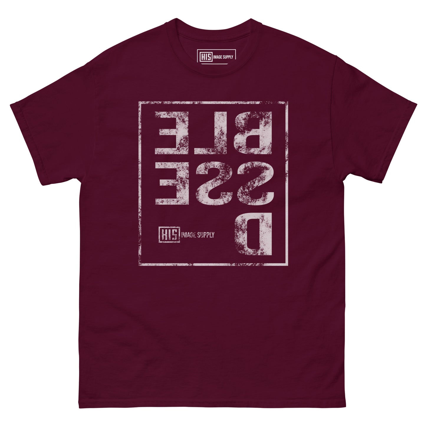 BOXED Reflection Tee- Blessed