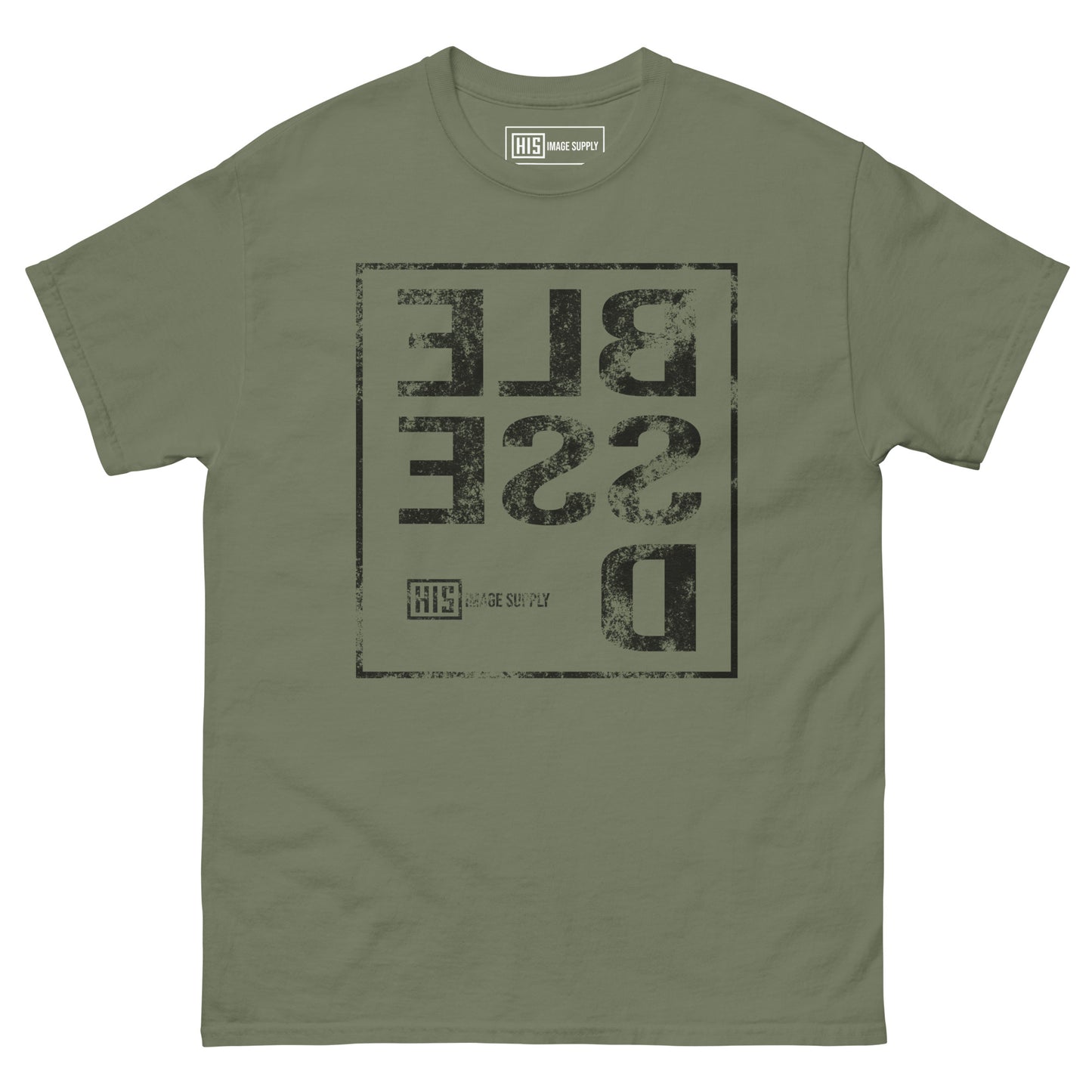 BOXED Reflection Tee- Blessed