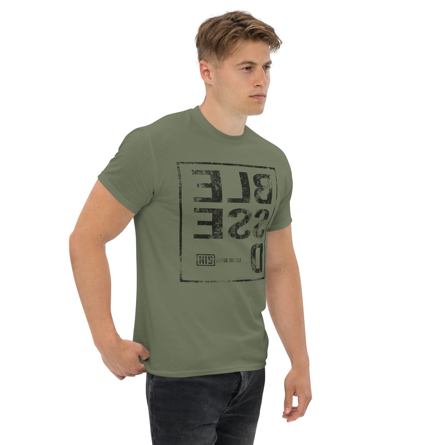 BOXED Reflection Tee- Blessed