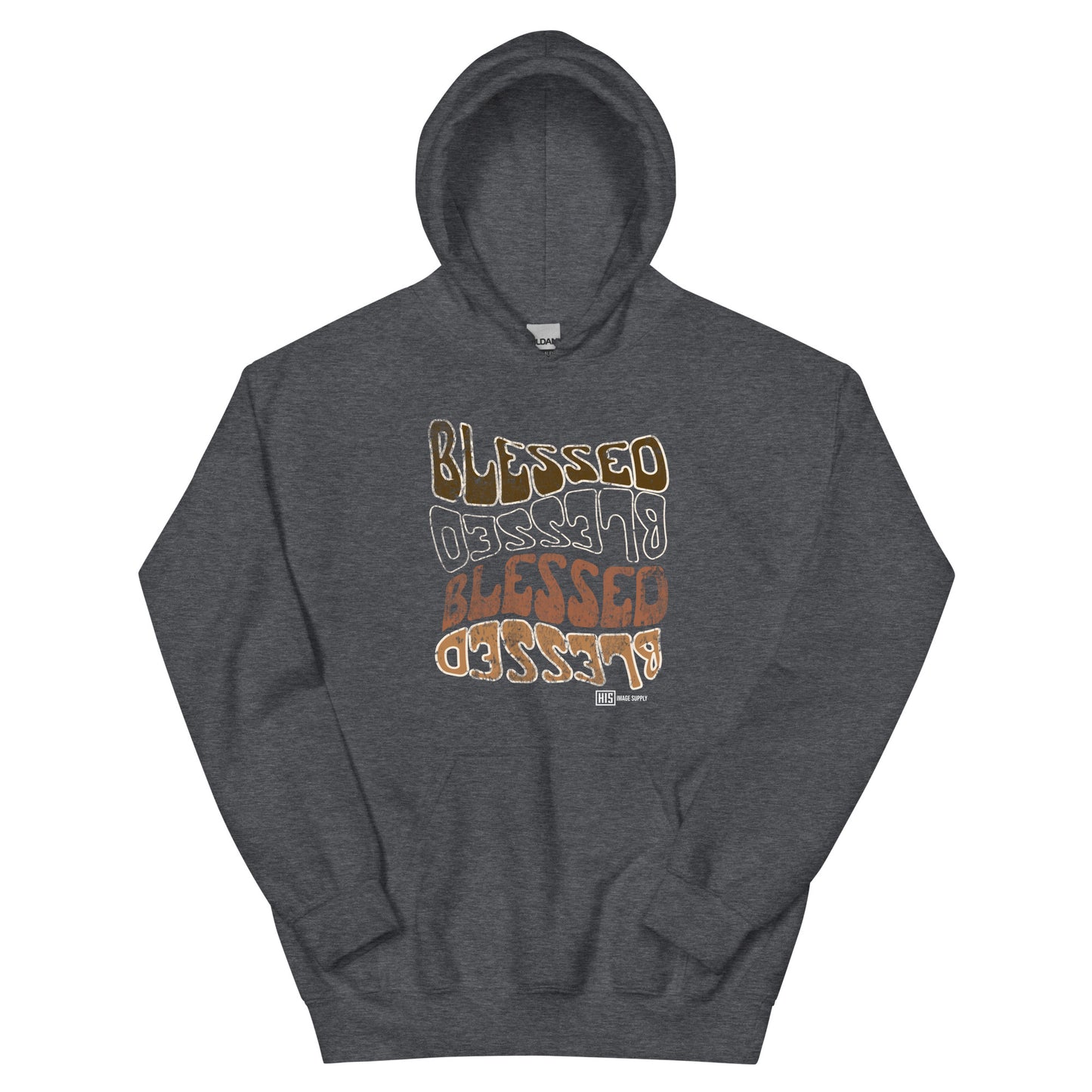 Blessed Warp Reflection Hoodie - Distressed