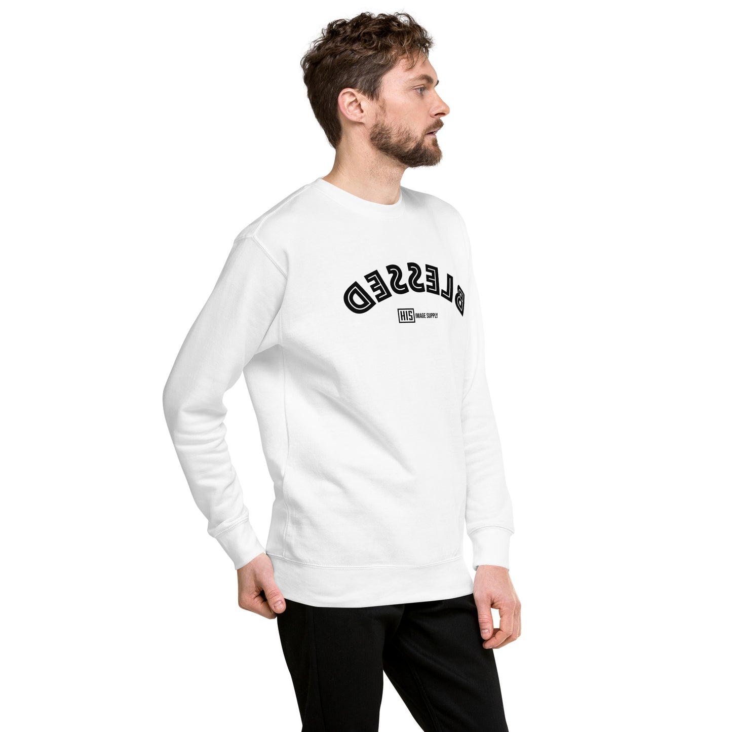 Blessed Curved Reflection Sweatshirt