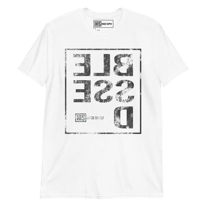 Boxed Reflection Soft Style Tee - Blessed