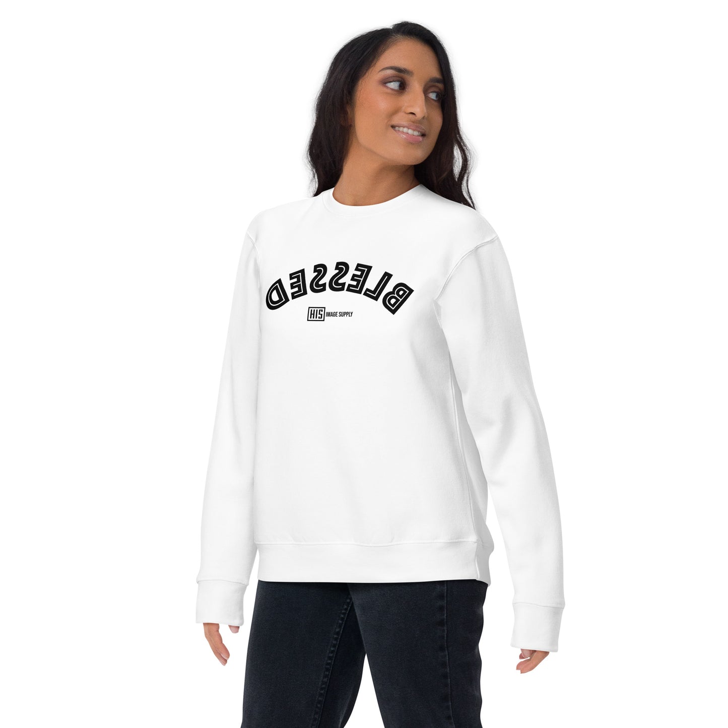 Blessed Curved Reflection Sweatshirt